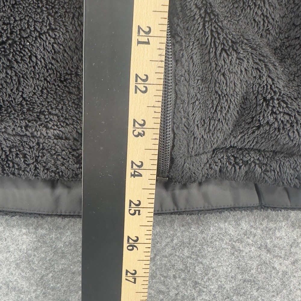 The North Face Osito Jacket Womens Medium Black Oso Soft Fleece Full Zipper Logo - Picture 8 of 13